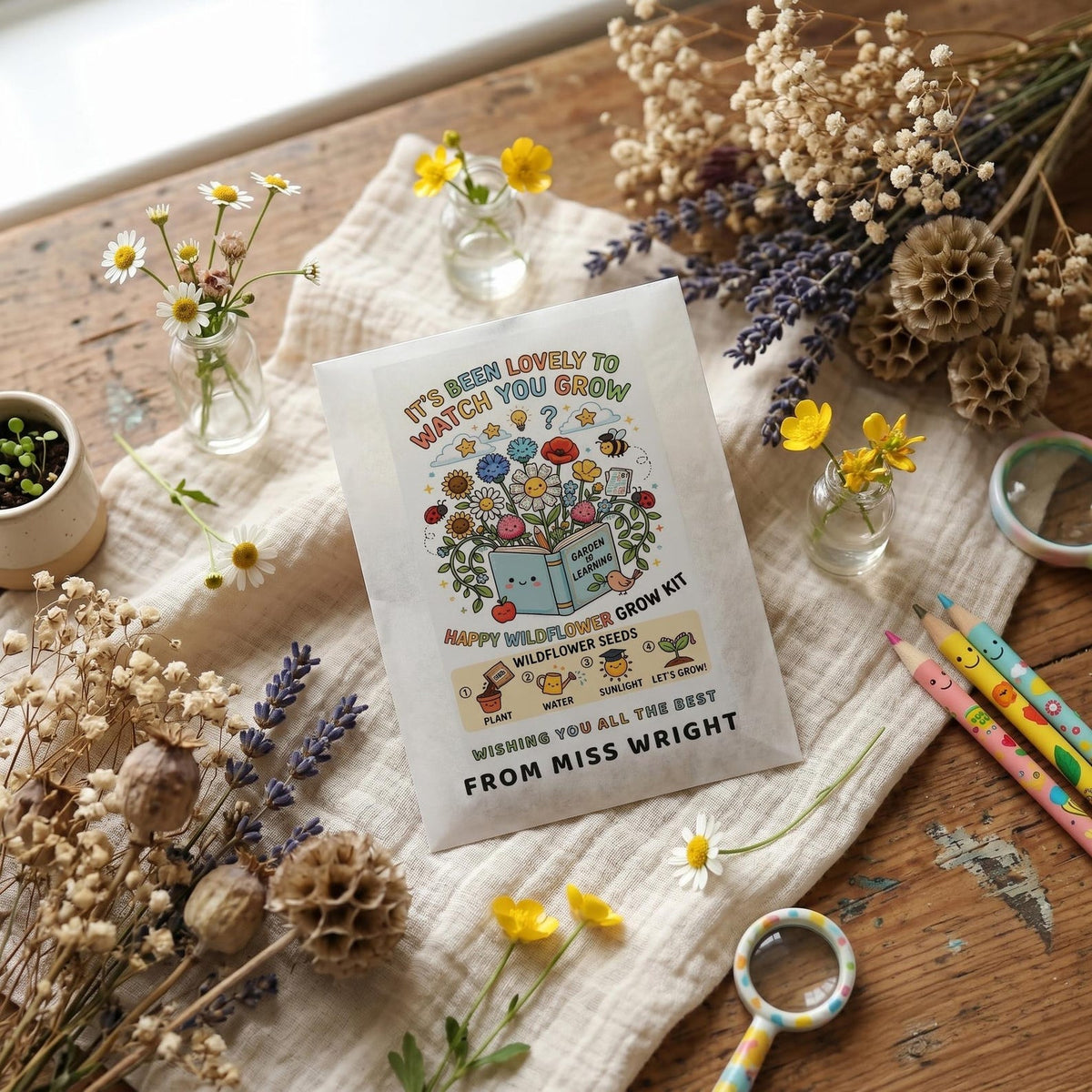 Lovely to Watch You Grow Wildflower Class Gifts